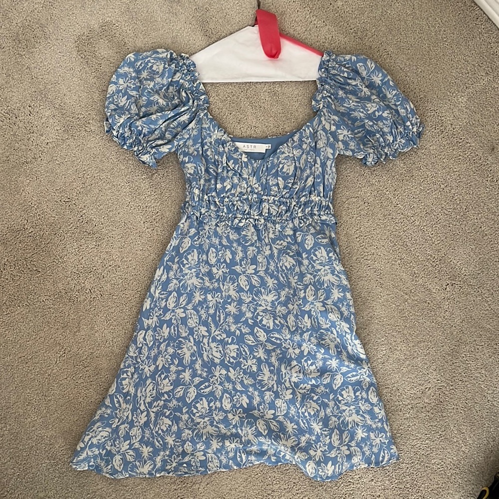 Blue sundress